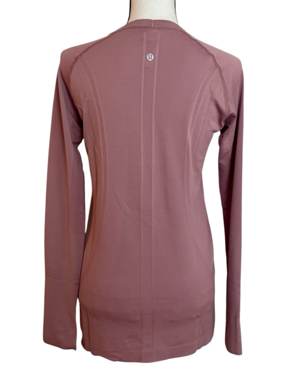 lululemon athletica Long Sleeve Crewneck Top in Dusty Rose - Picture 3 of 10